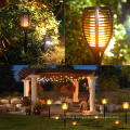 OKELI Easy to install 18 watt solar powered Intelligent light control rgb led landscape lighting